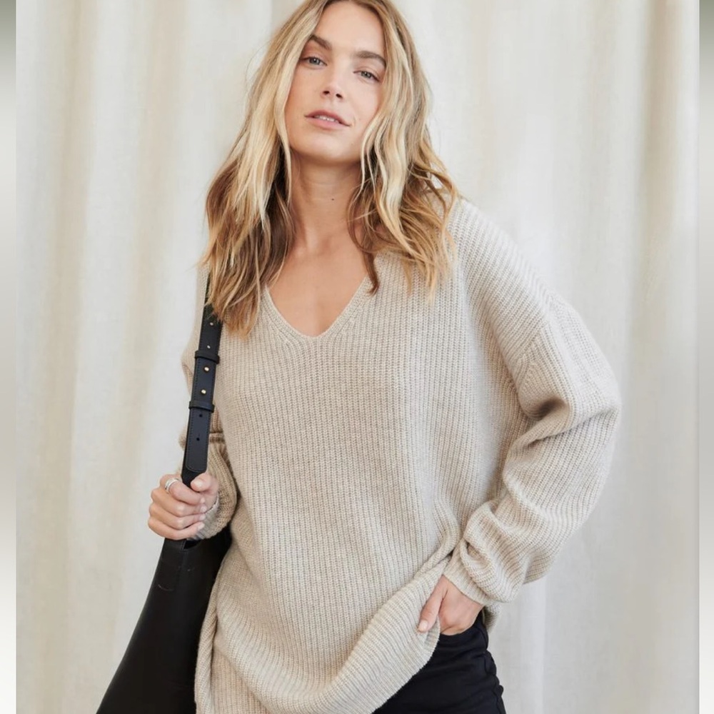 NWT Jenni Kayne Cabin Sweater size M in ROSE